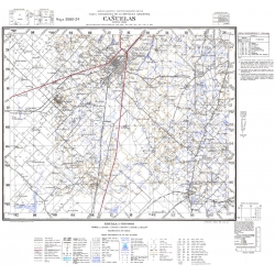 Carta topográfica 3560-24 <em>CA¥UELAS</em>