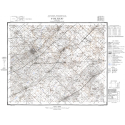 Carta topográfica 3560-26 <em>9 DE JULIO</em>