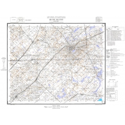 Carta topográfica 3560-27 <em>25 DE MAYO Bs.As</em>