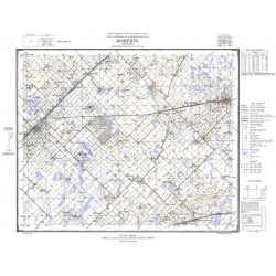 Carta topográfica 3563-24 <em>ROBERTS</em>