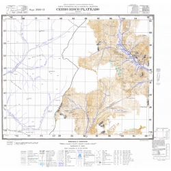 Carta topográfica 3569-13 <em>Co.RISCO PLATEADO</em>