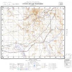 Carta topográfica 3569-16 <em>CUESTA D.L.TERNEROS</em>