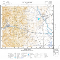 Carta topográfica 3569-20 <em>EL SOSNEADO</em>