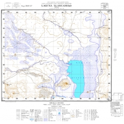 Carta topográfica 3569-27 <em>Lag.LLANCANELO</em>