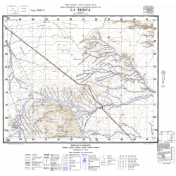 Carta topográfica 3569-4 <em>LA TOSCA</em>