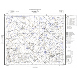 Carta topográfica 3757-13 <em>LABARDEN</em>