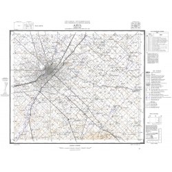 Carta topográfica 3760-16 <em>AZUL</em>