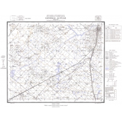 Carta topográfica 3760-3 <em>Grl.ALVEAR</em>