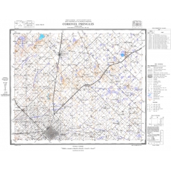 Carta topográfica 3760-31 <em>Cnl.PRINGLES</em>