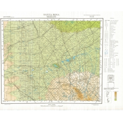 Carta topográfica 3763 <em>Sta.ROSA</em>