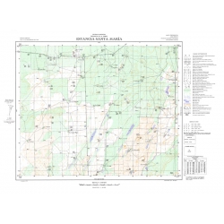 Carta topográfica 3766-10 <em>Ea.Sta.MARIA  La Pampa</em>