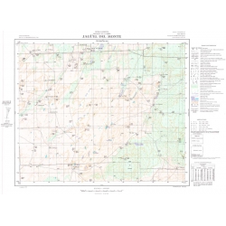 Carta topográfica 3766-16 <em>JAGUEL D.MONTE</em>