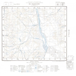 Carta topográfica 3769-2 <em>EL MANZANO</em>