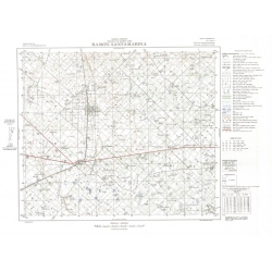 Carta topográfica 3960-11 <em>RAMON SANTAMARINA</em>