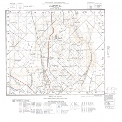 Carta topográfica 3963-11 <em>NAPOSTA</em>