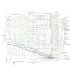 Carta topográfica 3963-13 <em>R.COLORADO</em>