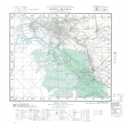 Carta topográfica 3963-17 <em>B.BLANCA</em>