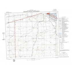 Carta topográfica 3963-19 <em>Cnia.JULIA Y ECHARREN</em>