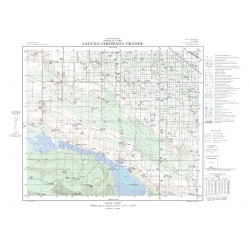 Carta topográfica 3963-2 <em>Lag.COLORADA GRANDE</em>