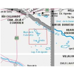 Carta topográfica 3963-26 <em>BAJO D.L.CALANDRIA</em>