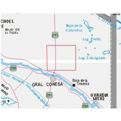 Carta topográfica 3963-31 <em>CINA CINA</em>