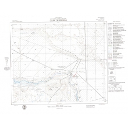 Carta topográfica 3966-1 <em>CASA D.PIEDRA</em>