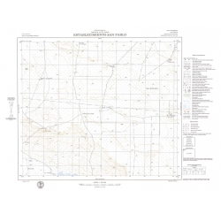 Carta topográfica 3966-26 <em>Establ.SAN PABLO</em>