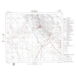 Carta topográfica 3966-28 <em>LAMARQUE</em>