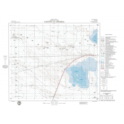 Carta topográfica 3966-3 <em>Lag.L.AMARGA</em>