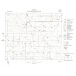 Carta topográfica 3966-5 <em>Ea.SEIS DEDOS</em>