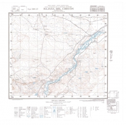 Carta topográfica 3969-22 <em>BAJADA D.CHOCON</em>