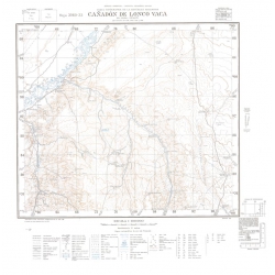 Carta topográfica 3969-33 <em>C¤d.de LONCO VACA</em>