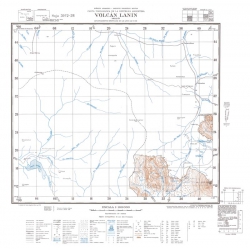 Carta topográfica 3972-28 <em>Vn.LANIN</em>