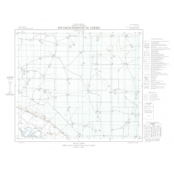 Carta topográfica 4163-2 <em>Establ.EL CERRO</em>