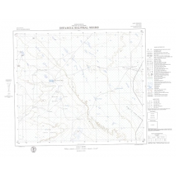 Carta topográfica 4166-3 <em>Ea.Stral.NEGRO</em>