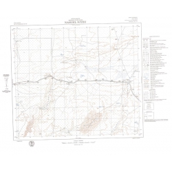 Carta topográfica 4166-8 <em>NAHUEL NIYEU</em>