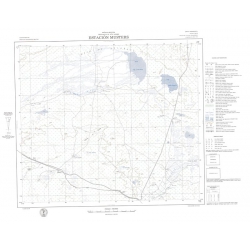 Carta topográfica 4166-9 <em>Est.MUSTERS</em>