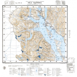 Carta topográfica 4172-16 <em>I.VICTORIA</em>