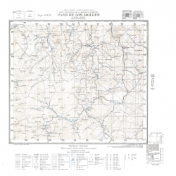 Carta topográfica 4172-18 <em>Po.DE LOS MOLLES</em>