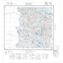 Carta topográfica 4172-22 <em>LLAO LLAO</em>