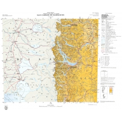 Carta topográfica 4172 <em>SAN C.DE BARILOCHE</em>