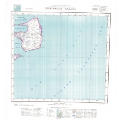 Carta topográfica 4363 <em>Pla.VALDES</em>