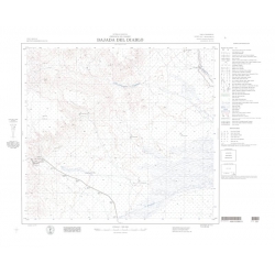 Carta topográfica 4366-13 <em>BAJADA D.DIABLO</em>