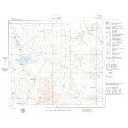 Carta topográfica 4366-2 <em>PAILANU</em>