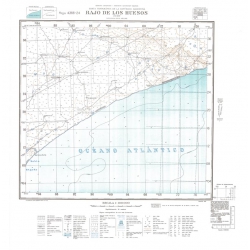 Carta topográfica 4366-24 <em>BAJO D.L.HUESOS</em>