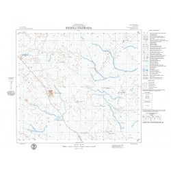 Carta topográfica 4366-3 <em>Sa.COLORADA</em>