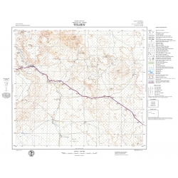 Carta topográfica 4366-8 <em>TELSEN</em>