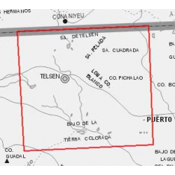 Carta topográfica 4366-I <em>TELSEN</em>