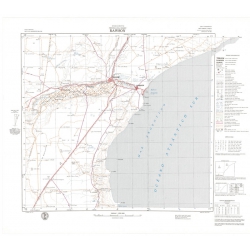 Carta topográfica 4366-IV <em>RAWSON</em>