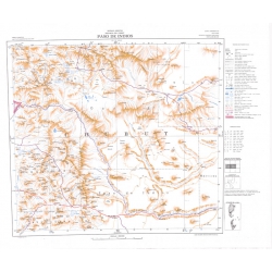 Carta topográfica 4369 <em>Po.DE INDIOS</em>